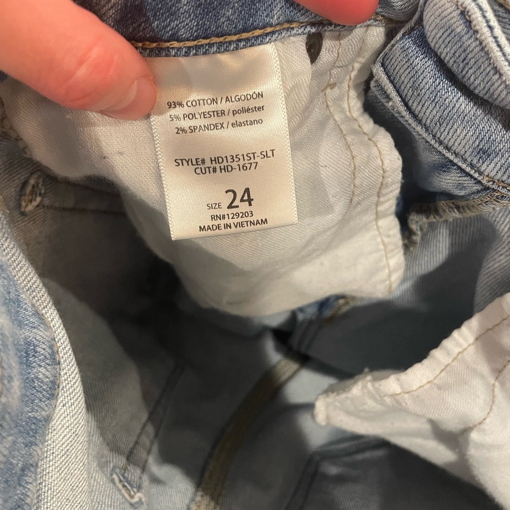 Women's Light Blue Jeans - Picture 3 of 4